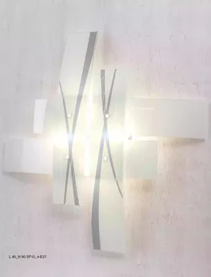 Produktbild von Wandkronleuchter Design Weißes Licht Wandkronleuchter Wandbeleuchtung Lampe