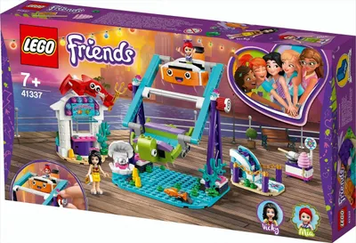 Produktbild von LEGO 41337 - Friends Schaukel mit Looping im Vergnügungspark, Bauset