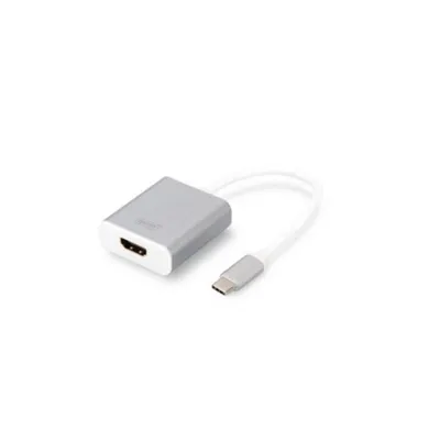 Zdjęcie produktu dla Digitus Adapter graficzny USB-C 3.2 Gen 1 do HDMI, 0,2 m, USB Type-C, HDMI, Męska, Żeńska, USB