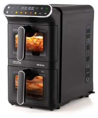 Produktbild von Ariete 4640, Heißluftfritteuse, 11 l, 60 °C, 200 °C, 60 min, Doppel