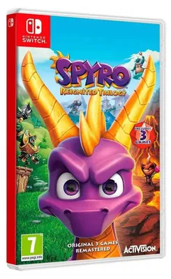 Produktbild von Activision Spyro Reignited Trilogy, Nintendo Switch, E10+ (Jeder über 10 Jahre), Physische Medien