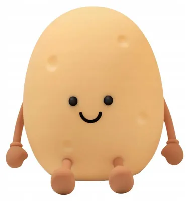 Image de Goldlux POTATO Lampe de nuit enfant silicone douce RGB LED