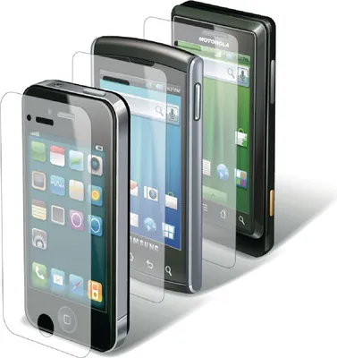 Produktbild von König CSIPH5SUC100, Apple, iPhone 5 / 5S / 5C, Transparent, 2 Stück(e)