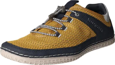 Produktbild von Herrenschuhe Bugatti 325-AFF12-5069 gelb-dunkelblau 44