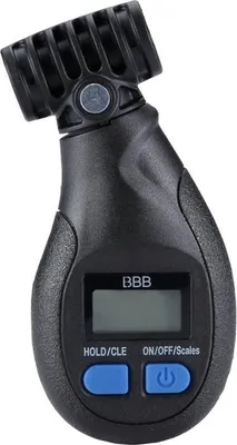 Obrázok produktu pre BBB Cycling GadgetGauge, digitálny tlakomer, 11 - 11 bar, bar, psi, čierny, tlak, 1 ks