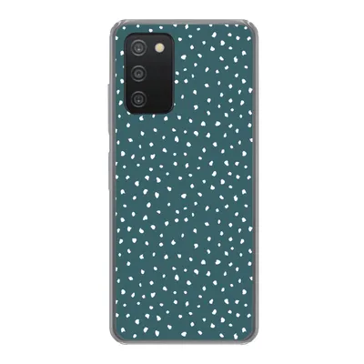 Produktbild von MuchoWow® Handyhülle Schutzhülle Hülle für Samsung Galaxy A53 5G Polka dots - Weiß - Grün Silikon Softcase Handy Hülle - Schutzabdeckung