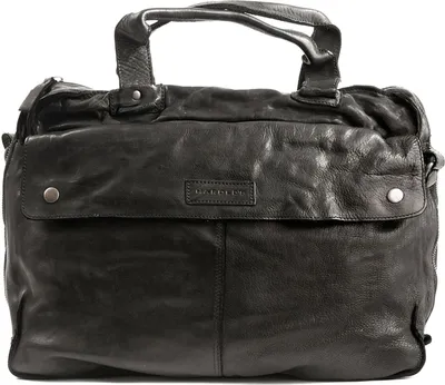 Produktbild von HAROLD'S Leder Businesstasche Laptoptasche mit Laptopfach Submarine Businessbag Black schwarz