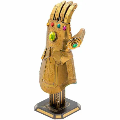 Produktbild von Fascinations Metal Earth INFINITY GAUNTLET Original 3D Metall Puzzle, Modellbausatz