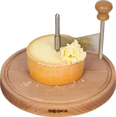 Produktbild von Boska Käseschaber Amigo / Für Tète de Moine-Käse / 3-teilig / 222 x 222 x 143 mm