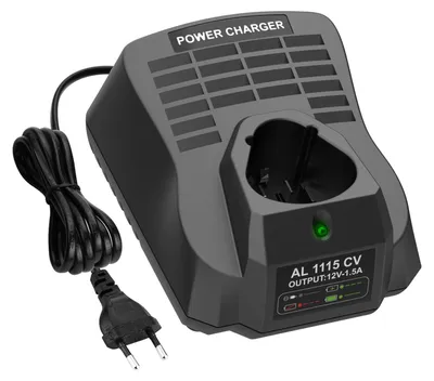 Image de Chargeur de batterie 12 V - Compatible avec les batteries 10,8 V et 12 V - Efficace et sûr
