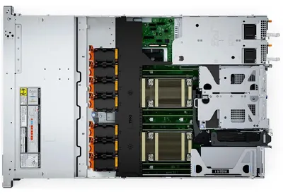 Immagine prodotto di DELL PowerEdge R660XS, 2 GHz, 4514Y, 64 GB, DDR5-SDRAM, 960 GB, Rack (1U)