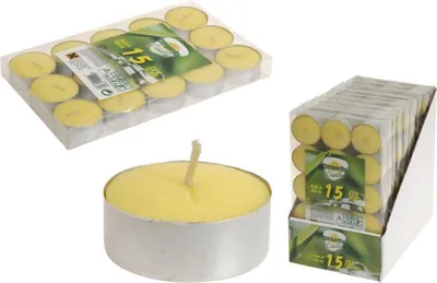 Produktbild von Pro Garden Adventure Goods aromatische Citronella-Kerzen 15 Stück