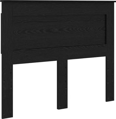 Image de vidaXL Tête de lit en bois d'ingénierie aspect chêne noir
