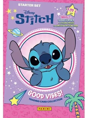 Produktbild von Stitch Sammelkarten Good Vibes Starter Pack *DE*