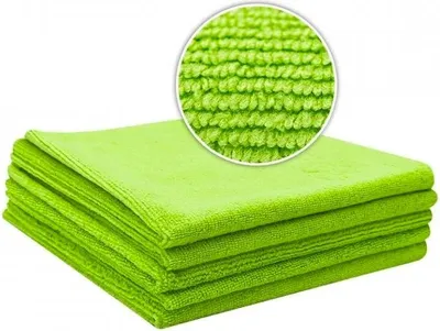 Produktbild von Mikrovláknová utěrka Liquid Elements All-Purpose Grün Mikrofasertuch Value Set von 5 - 310 GSM 40 x 40 cm