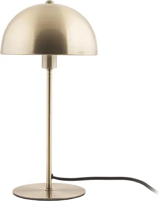 Produktbild von Leitmotiv - Tischleuchte Bonnet - Antikes Gold - 39x20cm Tischlampe - Nachttischlampe, Wohnzimmer, Schlafzimmer