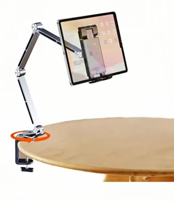 Produktbild von Solidchoice – Faltbarer Tablet-Ständer, Aluminium mit verstellbarem Arm