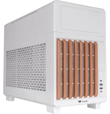 Obrázek produktu pro Thermaltake TR200 WS, PC, Bílá, Mini-ITX, Micro ATX, Ocel, SPCC, 17,5 cm, 36,5 cm