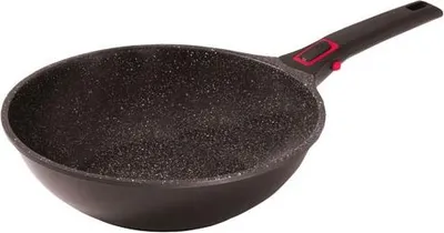Image de Poêle wok 30cm noir - Baumalu - 386609 -