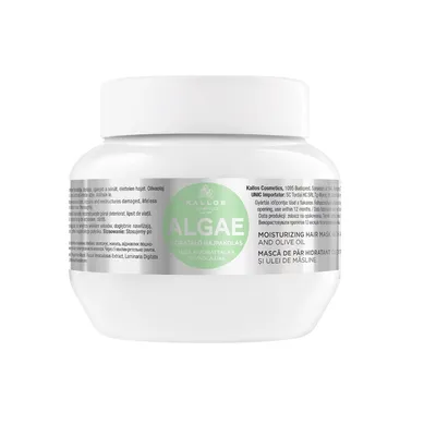 Productafbeelding van Kallos Algae Hydraterend Haarmasker en Olijfolie, 275 ml