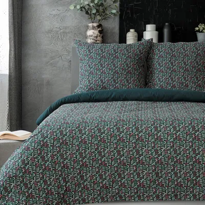 Zdjęcie produktu dla Zestaw pościeli Eurofirany Pościel ESPRIT 06 200x220 cm 3 TLG SET: z 2 poszewkami na poduszki 70x80 cm REN