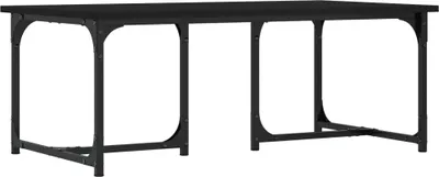 Obrázok produktu pre vidaXL Konferenčný stolík čierny 90x50x35 cm Drevo Materiál