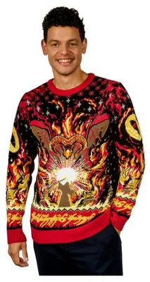 Immagine prodotto di Il Signore degli Anelli - Balrog - Maglione di Natale