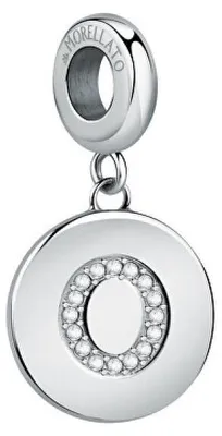 Image de Pendentif en acier en forme de lettre « O » Drops SCZ1165