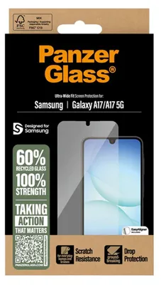 Immagine prodotto di PanzerGlass Screen Protector Samsung Galaxy A17 5G Ultra-Wide Fit w