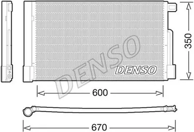 Produktbild von DENSO DCN01004 Kondensator Klimaanlage Klimakondensator für OPEL Corsa D Schrägheck (S07) +Trockner