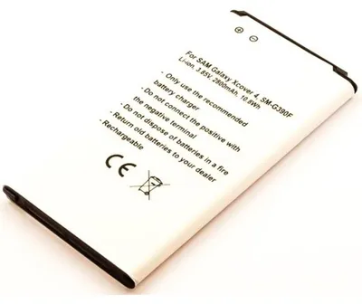 Produktbild von Akku für Samsung Galaxy XCover 4 Li-Ion 3,85 Volt 2800 mAh schwarz