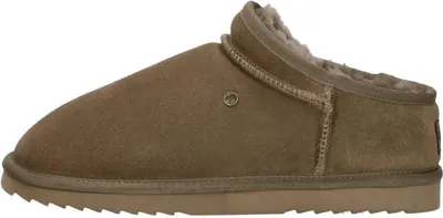 Image de Warmbat Conner  Pantoffels Dicht - Taupe - Maat 46