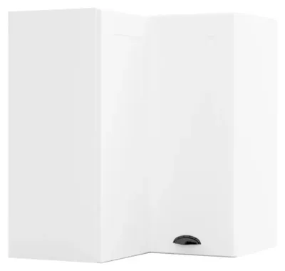 Produktbild von Küchenhängeschrank 60 cm - Weiß - Eckküchenschrank - Modulküche - Soft-Close-System