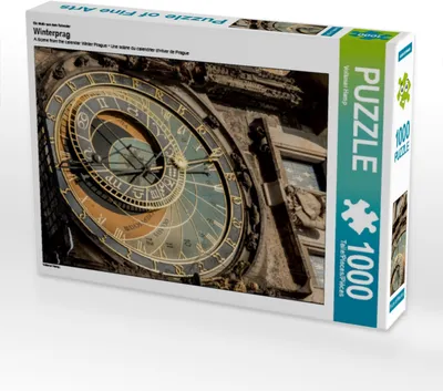 Produktbild von CALVENDO Puzzle Ein Motiv aus dem Kalender Winterprag | 1000 Teile Lege-Größe 64x48cm Foto-Puzzle für glückliche Stunden