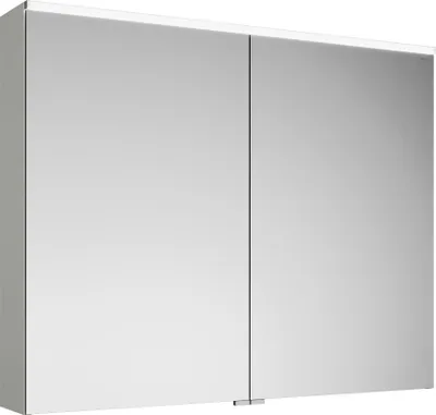 Image de Armoires de toilette burgbad Eqio avec éclairage LED à poser, 2 portes, 1000x800x170mm, SPGS100F2009