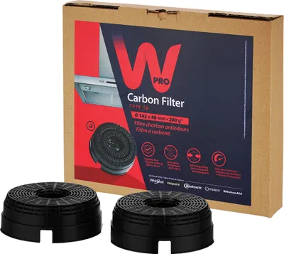 Produktbild von Wpro Aktivkohlefilter 484000008782 Typ 58
