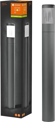 Image de LEDVANCE Pylône de jardin à LED, luminaire pour extérieur, blanc chaud, 110,0 mm x 900,0 mm, ENDURA STYLE LANTERN MODERN