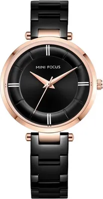 Produktbild von Uhr Mini Focus SI-23831 - Elegante Damenuhr in Schwarz KP23831