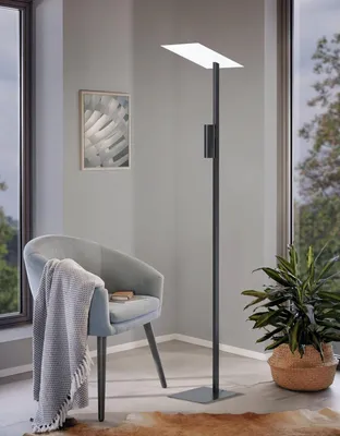 Produktbild von EGLO Budensea, Schwarz, Weiß, Schlafzimmer, Küche, Wohnzimmer, Aluminium, IP20, II, 6180 kg