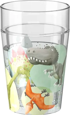 Produktbild von HABA Glitzerbecher Dinos Ø7,5cm
