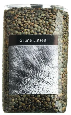 Produktbild von Grüne Mini Linsen, 400g, Viani