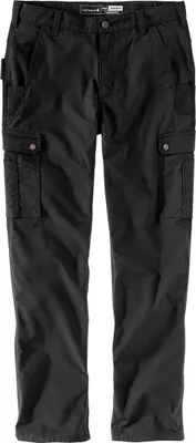 Produktbild von Carhartt Herren Arbeitshose Relaxed Ripstop Cargo, Farbe:Black, 30L32