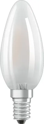Produktbild von 6 x Osram LED Filament Leuchtmittel Classic Kerze 2,5W = 25W E14 matt 250lm BLI neutralweiß 4000K