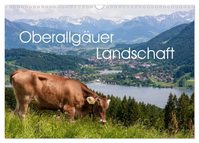 Produktbild von Oberallgäuer Landschaft (Wandkalender 2027 DIN A3 quer), CALVENDO Monatskalender