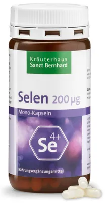 Produktbild von Sanct Bernhard Selen-200 µg-Mono-Kapseln - 180 Kapseln