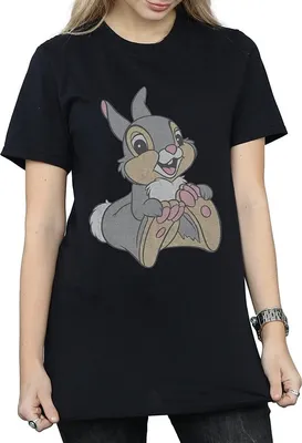 Obrázek produktu pro Bambi - "Classic" tričko pro ženy BI748 (3XL) (černá)