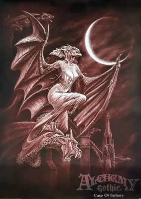 Image de ALCHEMY - GOTHIC - Cusp Of Bathory - 61x91cm - Affiche Poster