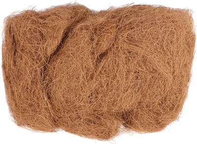 Produktbild von Kokosfaser-Nistmaterial, warme, staubfreie, trockene Vogelnest-Einstreu für Papageien, Tauben, kleine Tiere, große Stücke