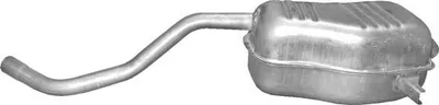 Produktbild von POLMO 21.33 Endschalldämpfer für RENAULT Clio III Schrägheck (BR0/1, CR0/1) Auspuff