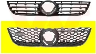 Immagine prodotto di VAN WEZEL 5828514 Griglia radiatore Griglia anteriore per VW POLO (9N) Nero